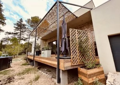 Pergola câble inox Nîmes
